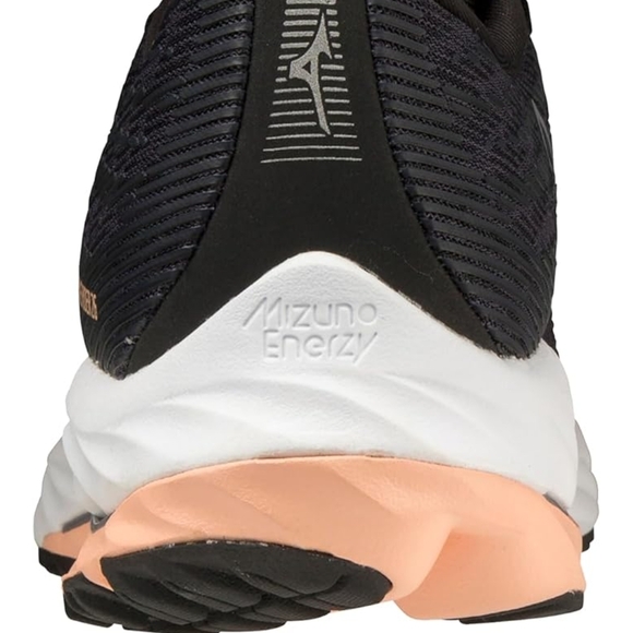 Mizuno Wave Rider 26 Black Running Shoes - Color- Odeyssey Grey/Quicksilver - Picture 6 of 6